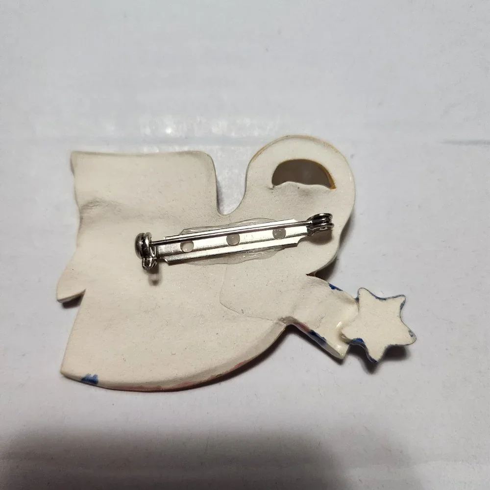 Angel Ceramic Pin Multi Color - Picture 4 of 4